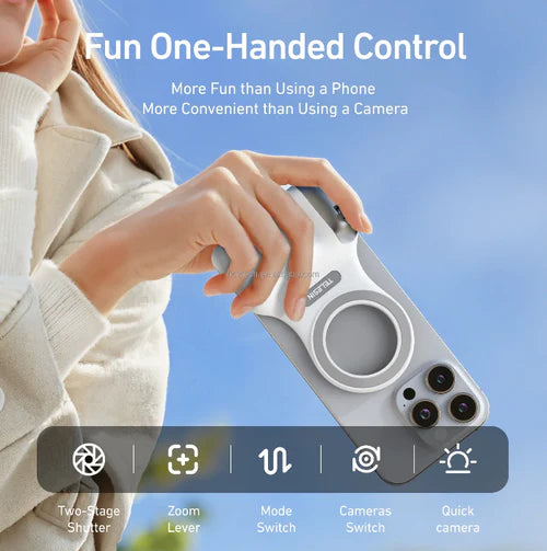 #1 All-in-One Phone Camera Handle