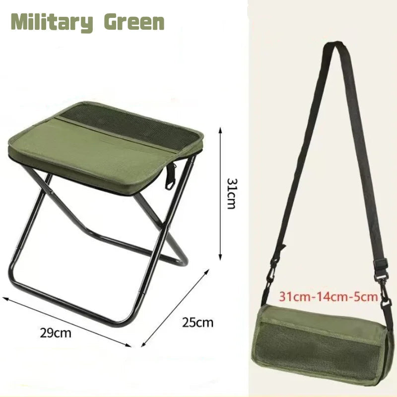 #1 Foldable Travel Stool Bag