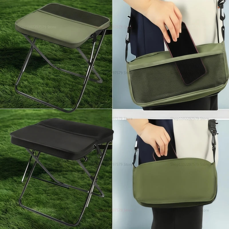#1 Foldable Travel Stool Bag