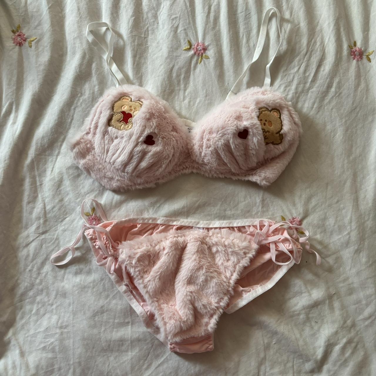 Japanese Plush Lingerie Glitch Trends