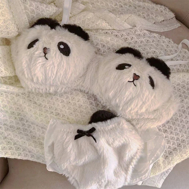 Japanese Plush Lingerie Glitch Trends
