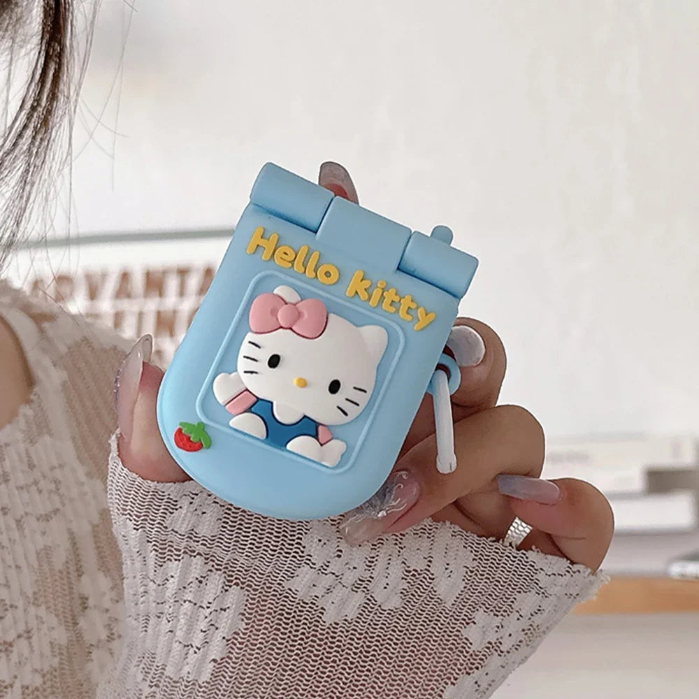 Hello Kitty Phone Airpods Case Glitch Trends