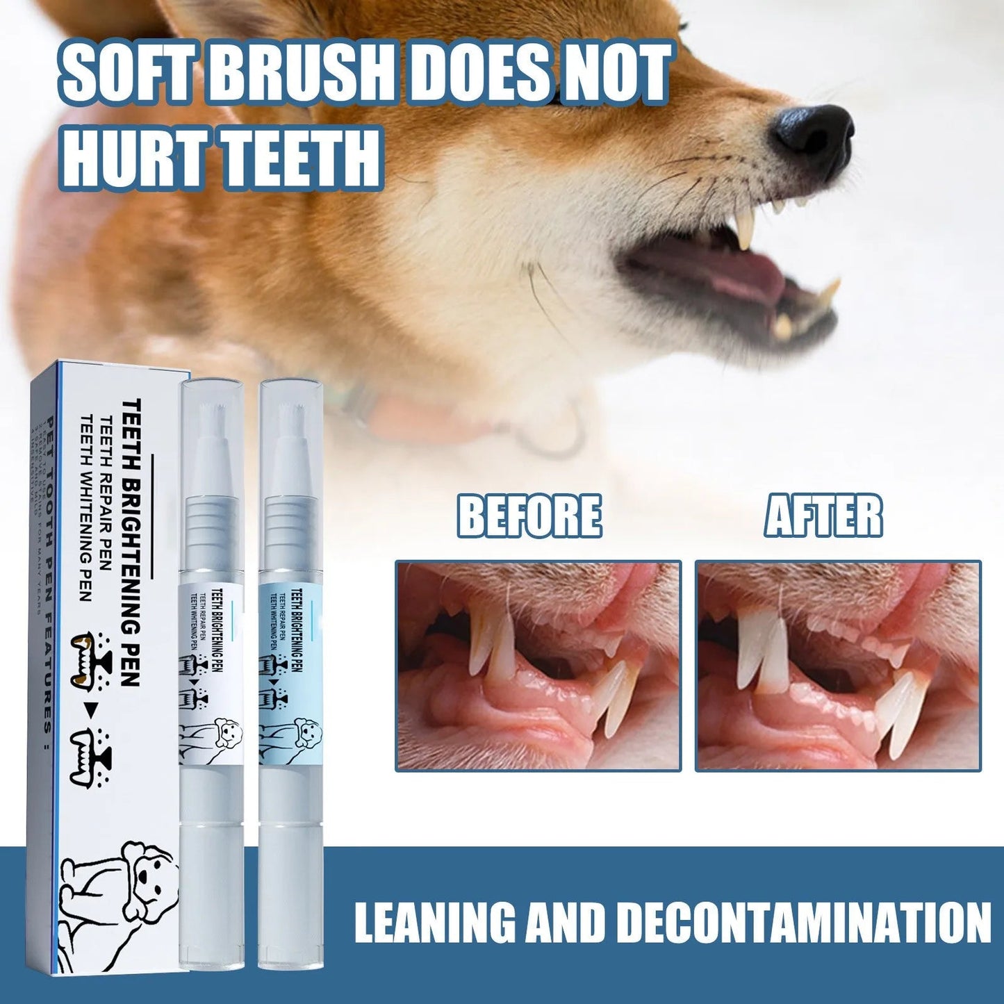 Pet Toothbrush Pen Glitch Trends