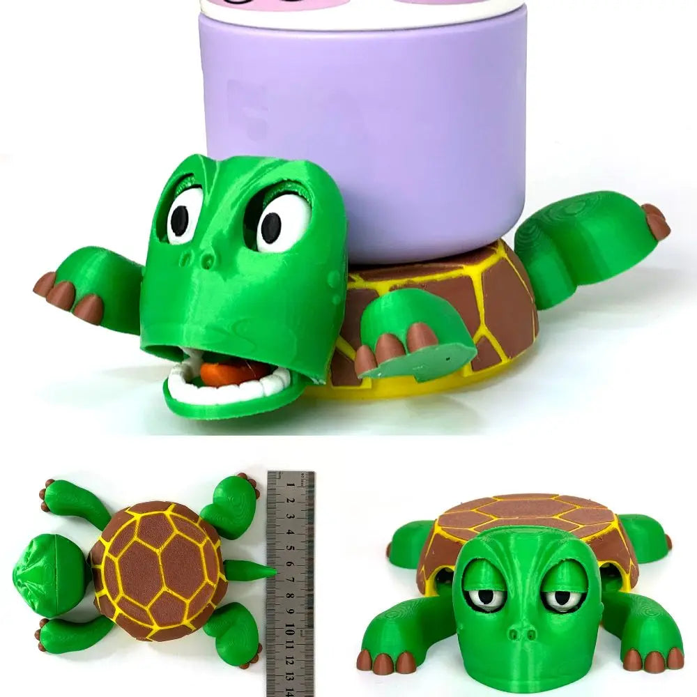 3D Turtle Cup Holder Glitch Trends