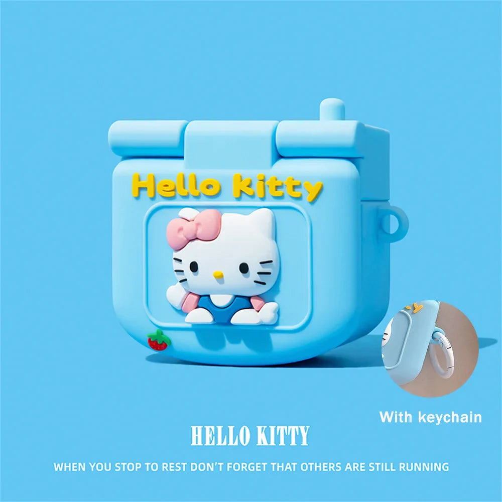 Hello Kitty Phone Airpods Case Glitch Trends