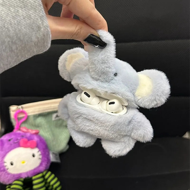 Elephant Case for Airpods Glitch Trends