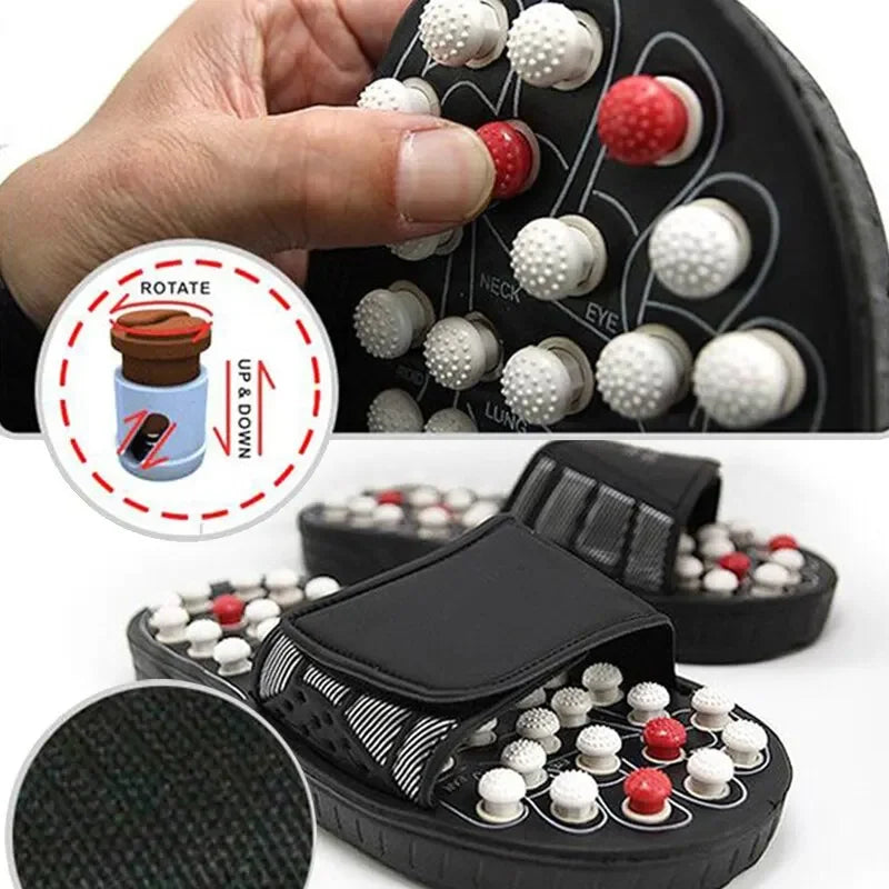 Acupressure Slippers Glitch Trends