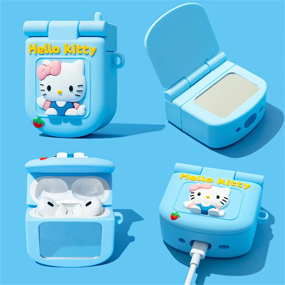 Hello Kitty Phone Airpods Case Glitch Trends