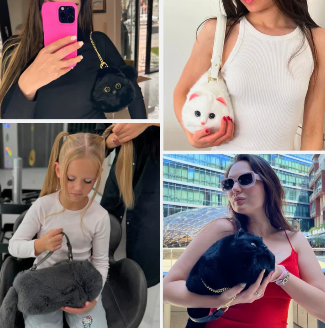 Kitty Handbag Glitch Trends