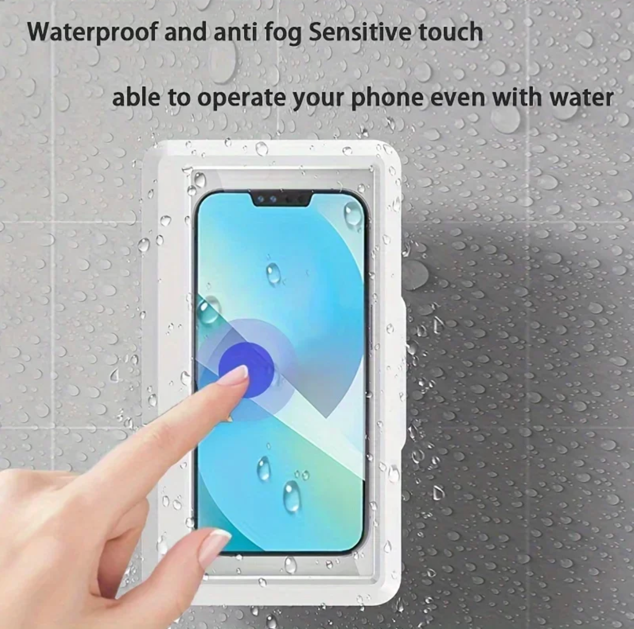 Shower Phone Holder Glitch Trends
