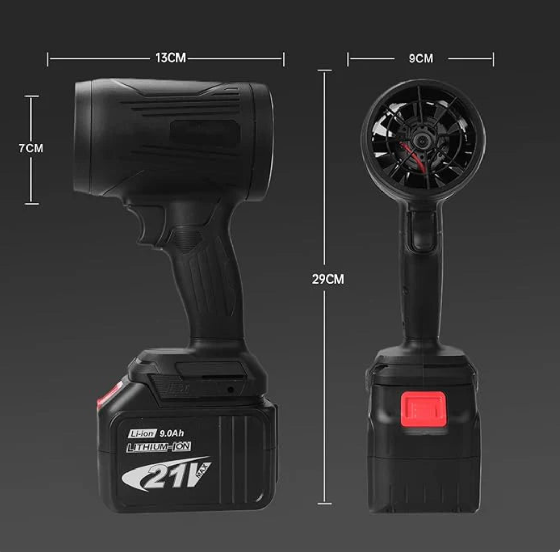 Handheld Electric Portable Air Blower Glitch Trends
