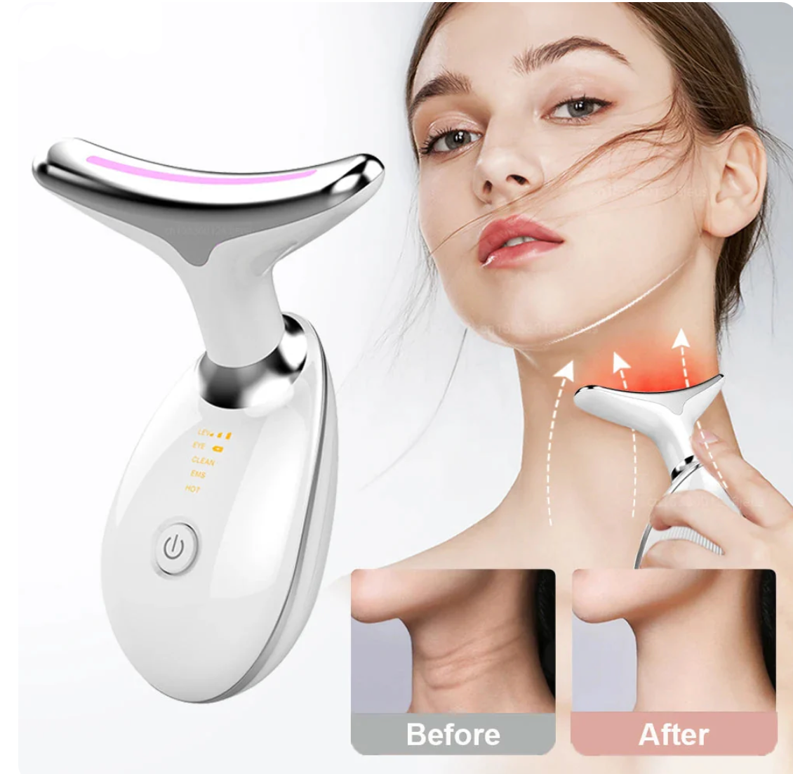 Red Light Face Lift Massager Glitch Trends