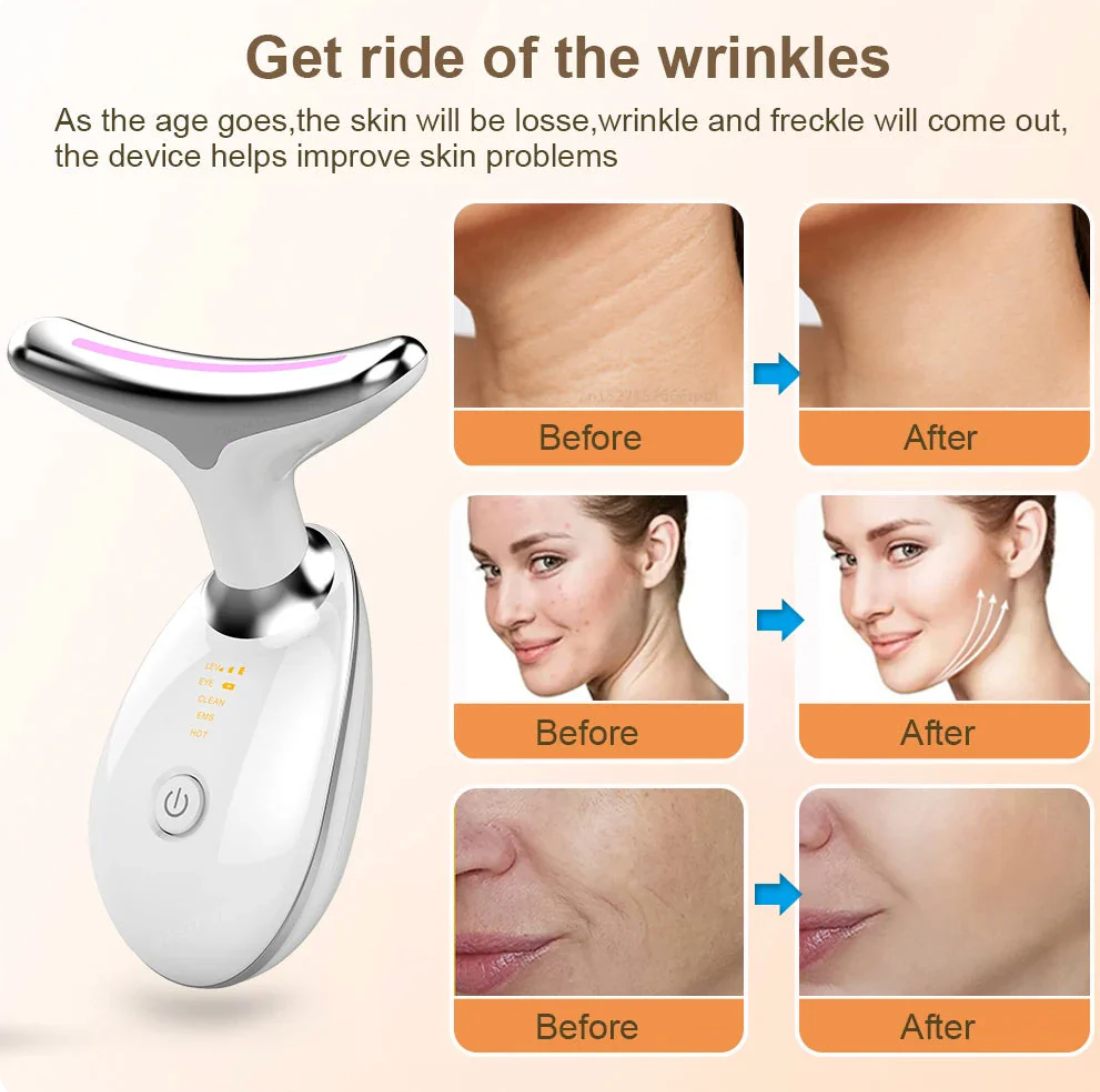 Red Light Face Lift Massager Glitch Trends