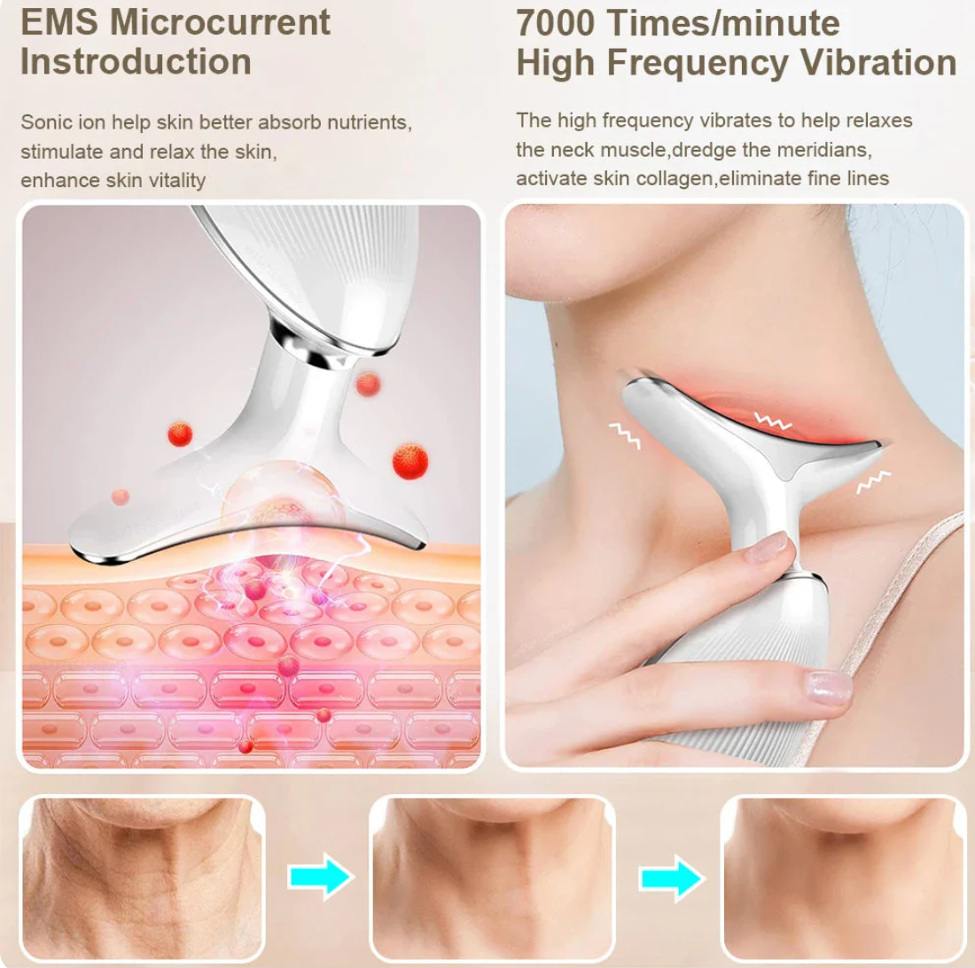 Red Light Face Lift Massager Glitch Trends
