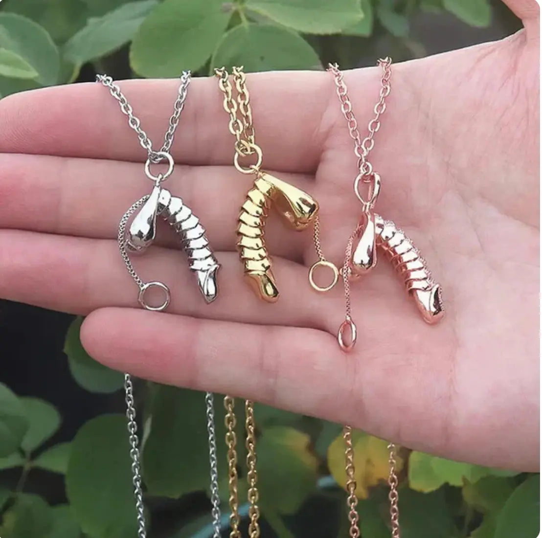 #1 Shrimp Necklace