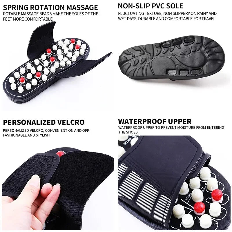 Acupressure Slippers Glitch Trends