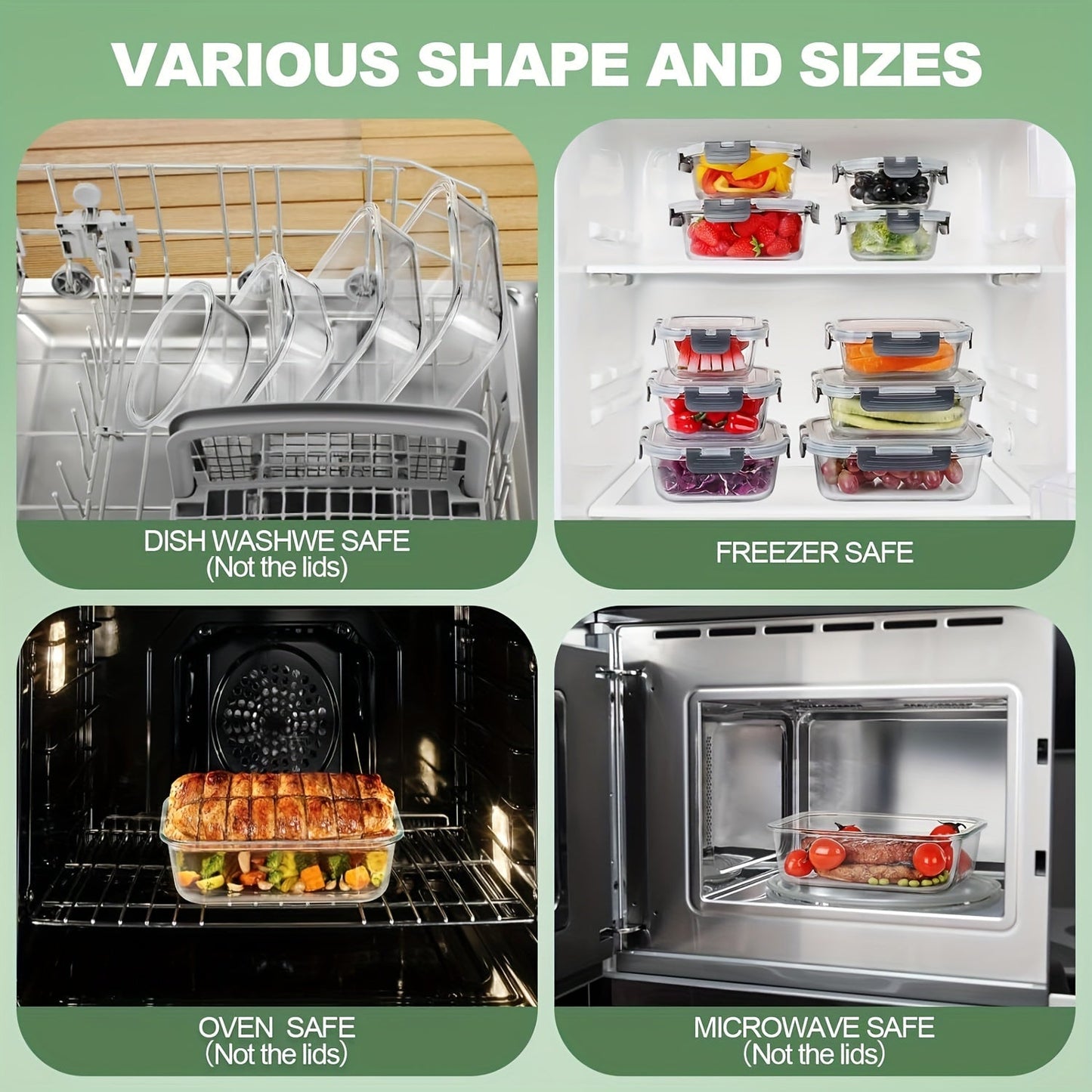Food Container (12pcs) Glitch Trends