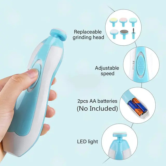 Electric Baby Nail Trimmer Glitch Trends