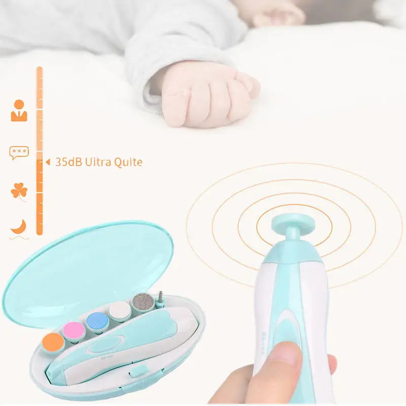 Electric Baby Nail Trimmer Glitch Trends