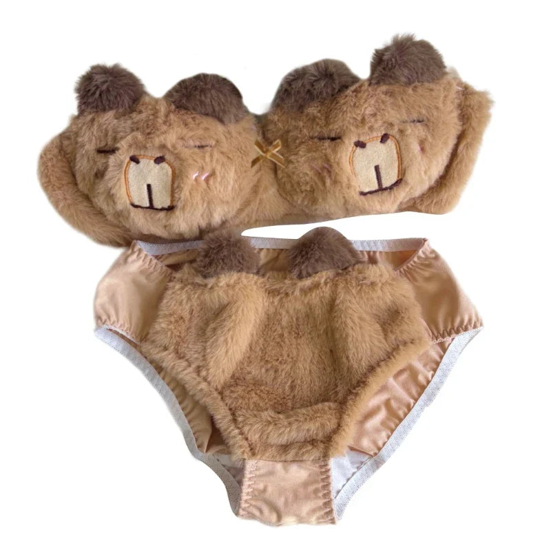 Japanese Plush Lingerie Glitch Trends