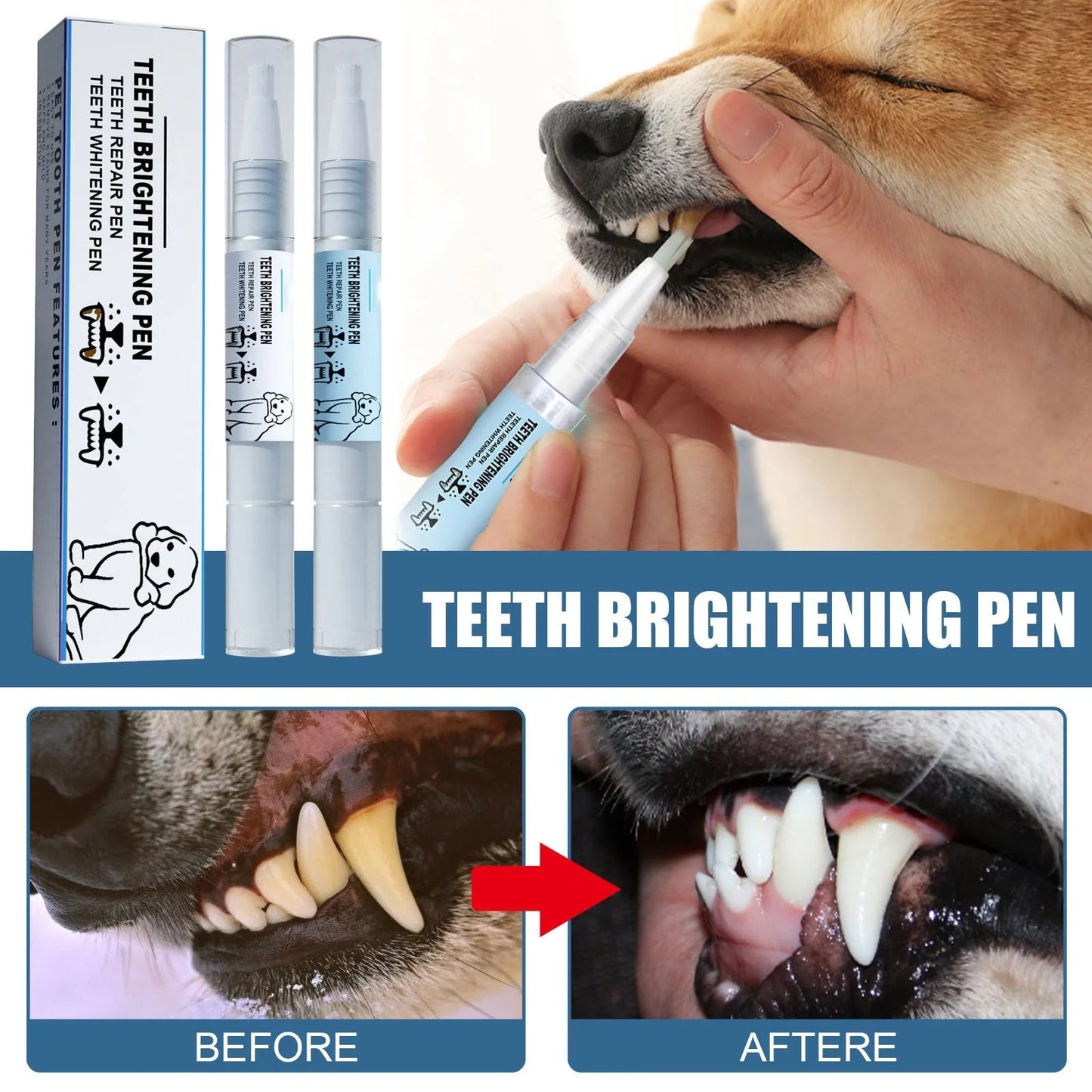 Pet Toothbrush Pen Glitch Trends