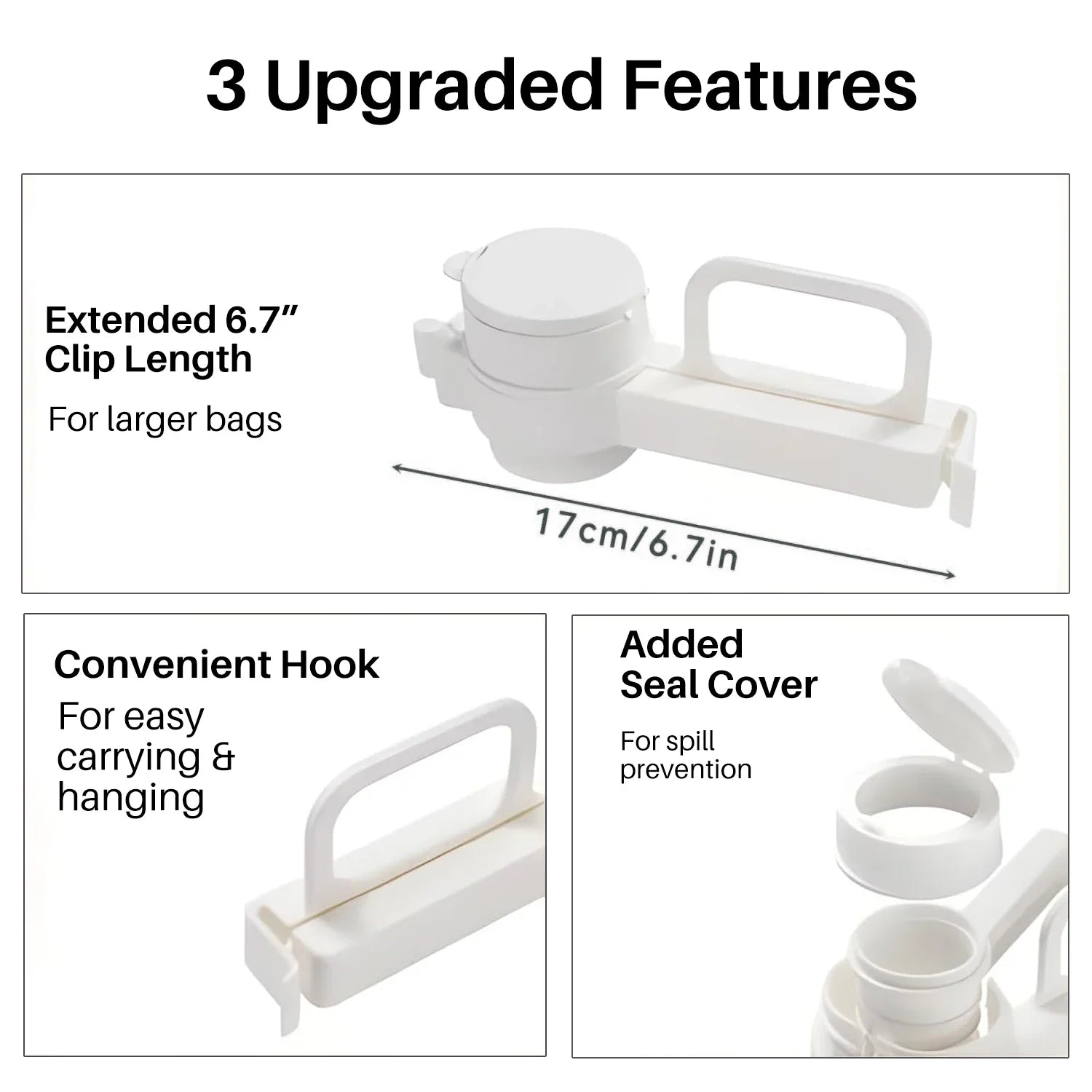 Food Bag Sealing Clip Glitch Trends
