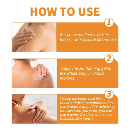 Gold Shimmer Tanning Cream Glitch Trends