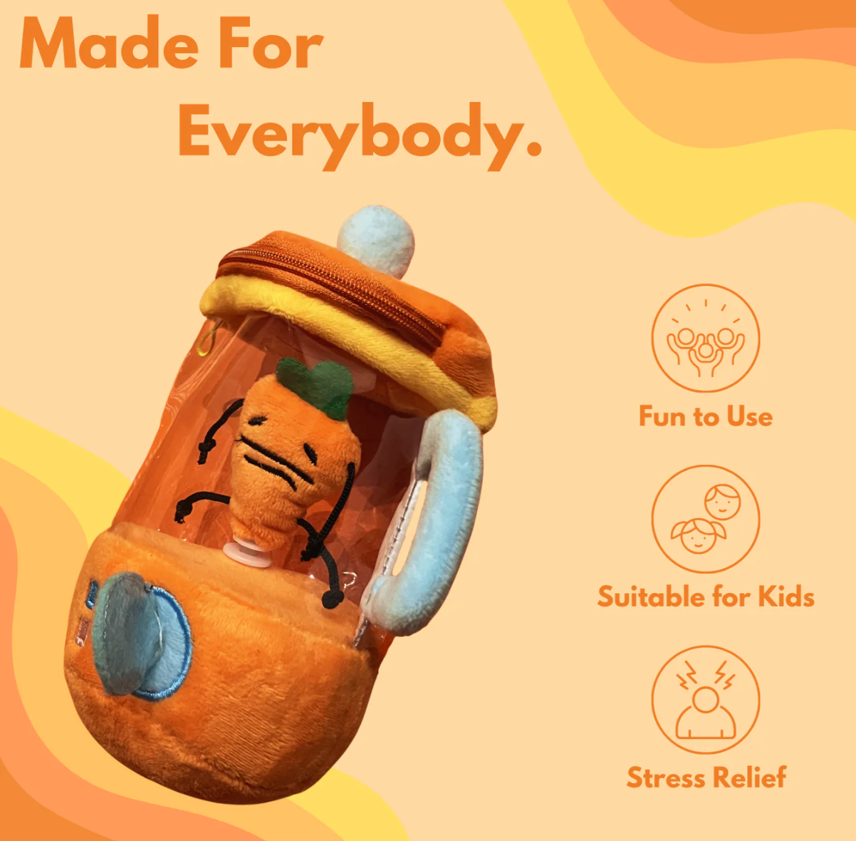 Carrot Blender Plush Glitch Trends