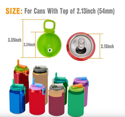 Soda Can Lid with Straw Glitch Trends