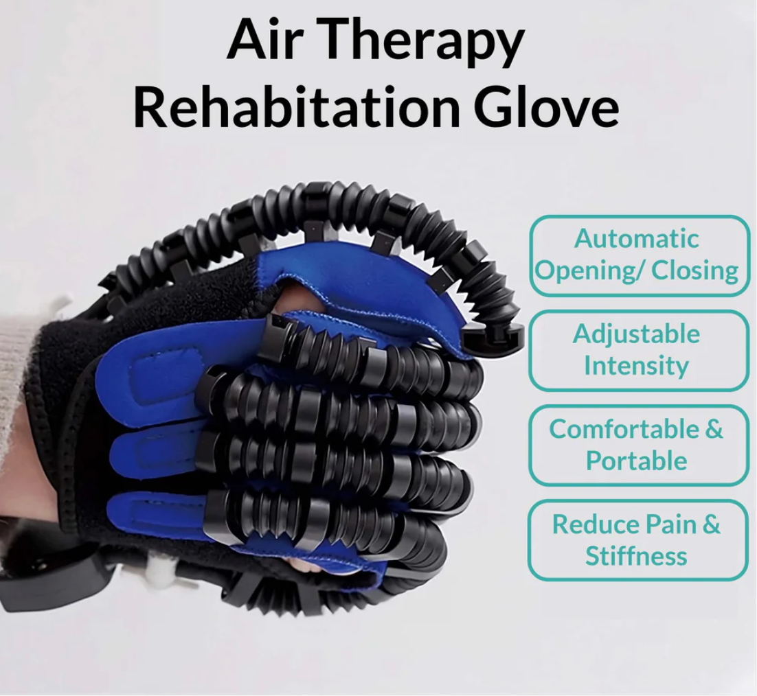 Robotic Hand Rehab Glove | Stroke & Hemiplegia Recovery Training Glitch Trends