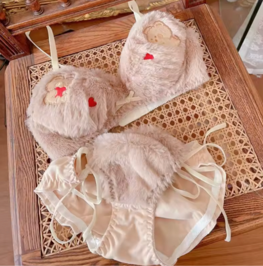 Japanese Plush Lingerie Glitch Trends