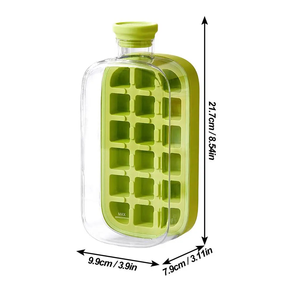 Ice Cube Bottle Glitch Trends
